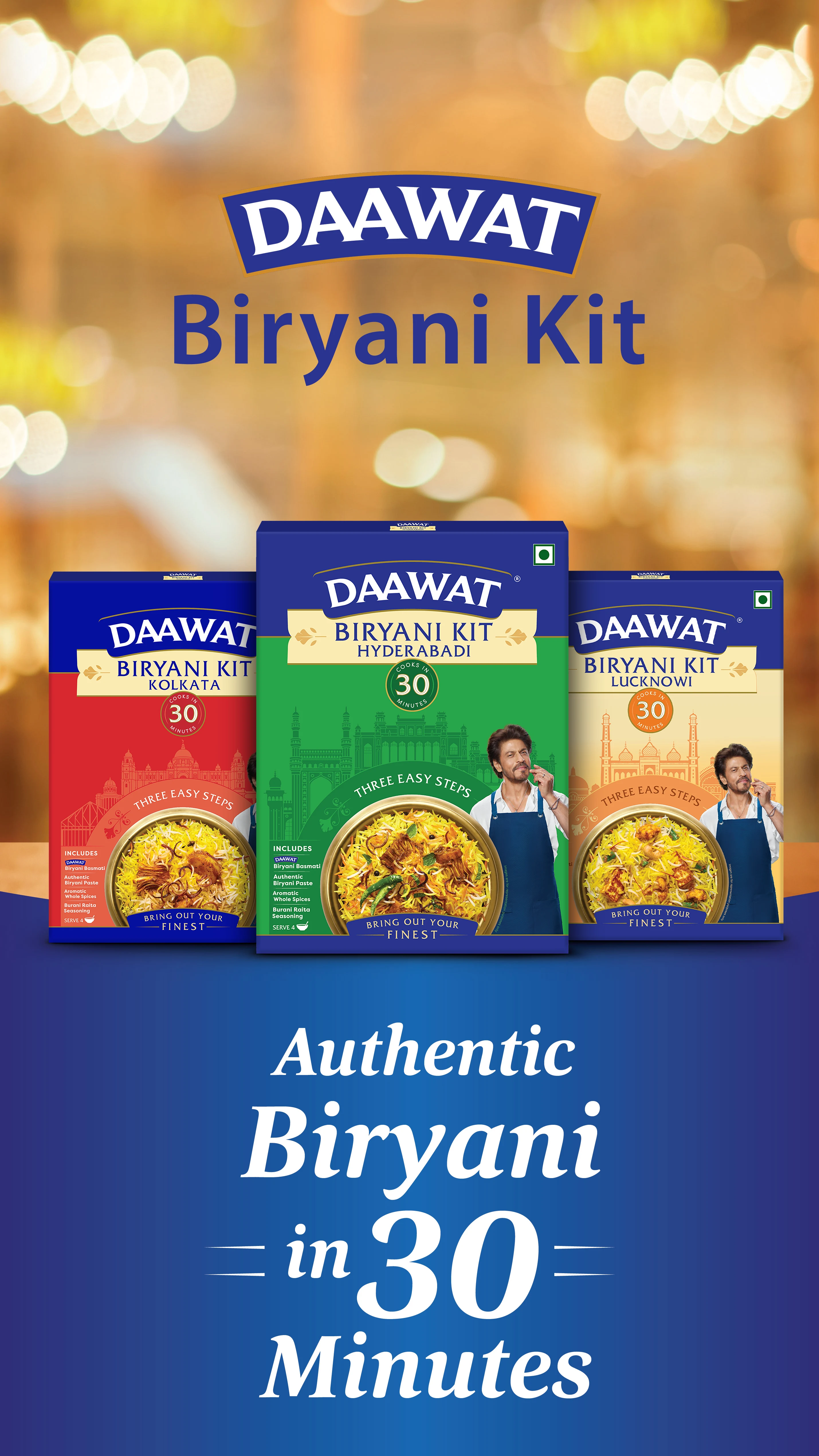 Daawat Biryani Kit mobile banner