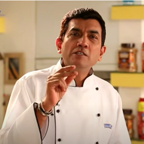 Sanjeev kapoor with Daawat