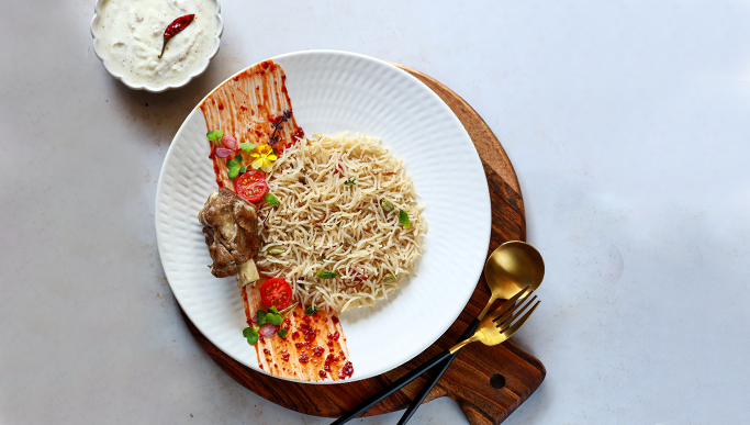 Kashmiri Mutton Biryani