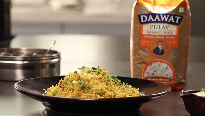 Soya Keema Matar Pulao